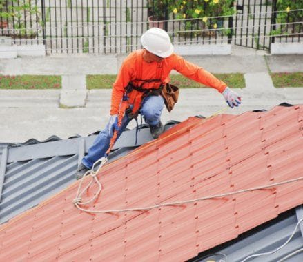 Instalación de tejas y tejados